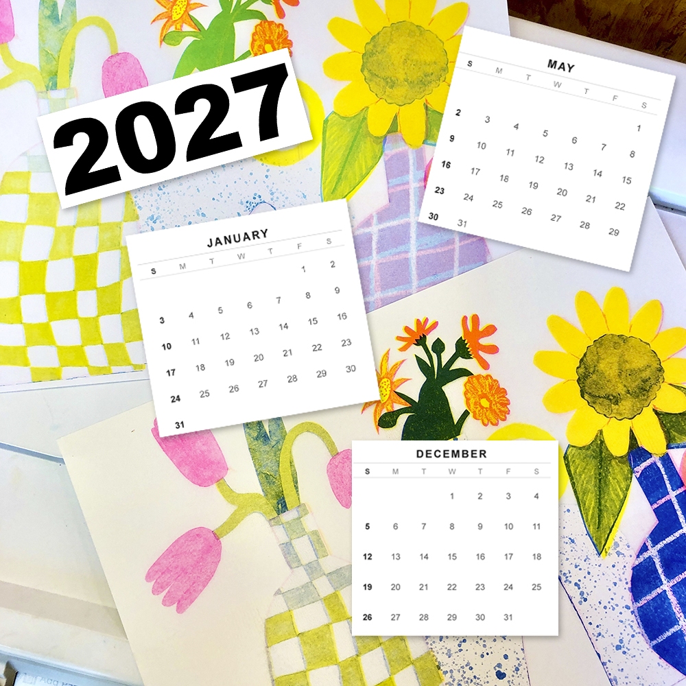 GÖR DIN EGEN 2027 VÄGGKALENDER